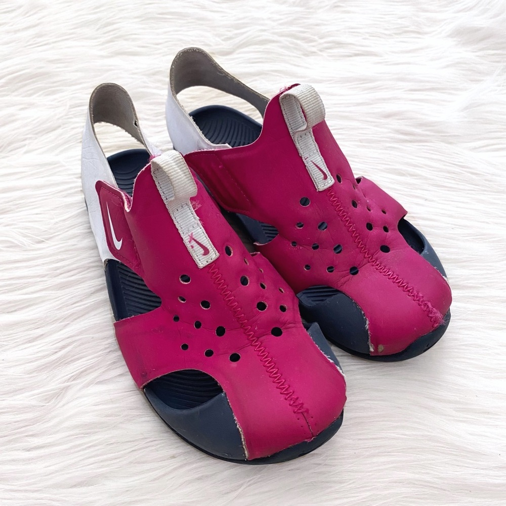 Nike Kids Pink Sunday Protect Sandal Shoes